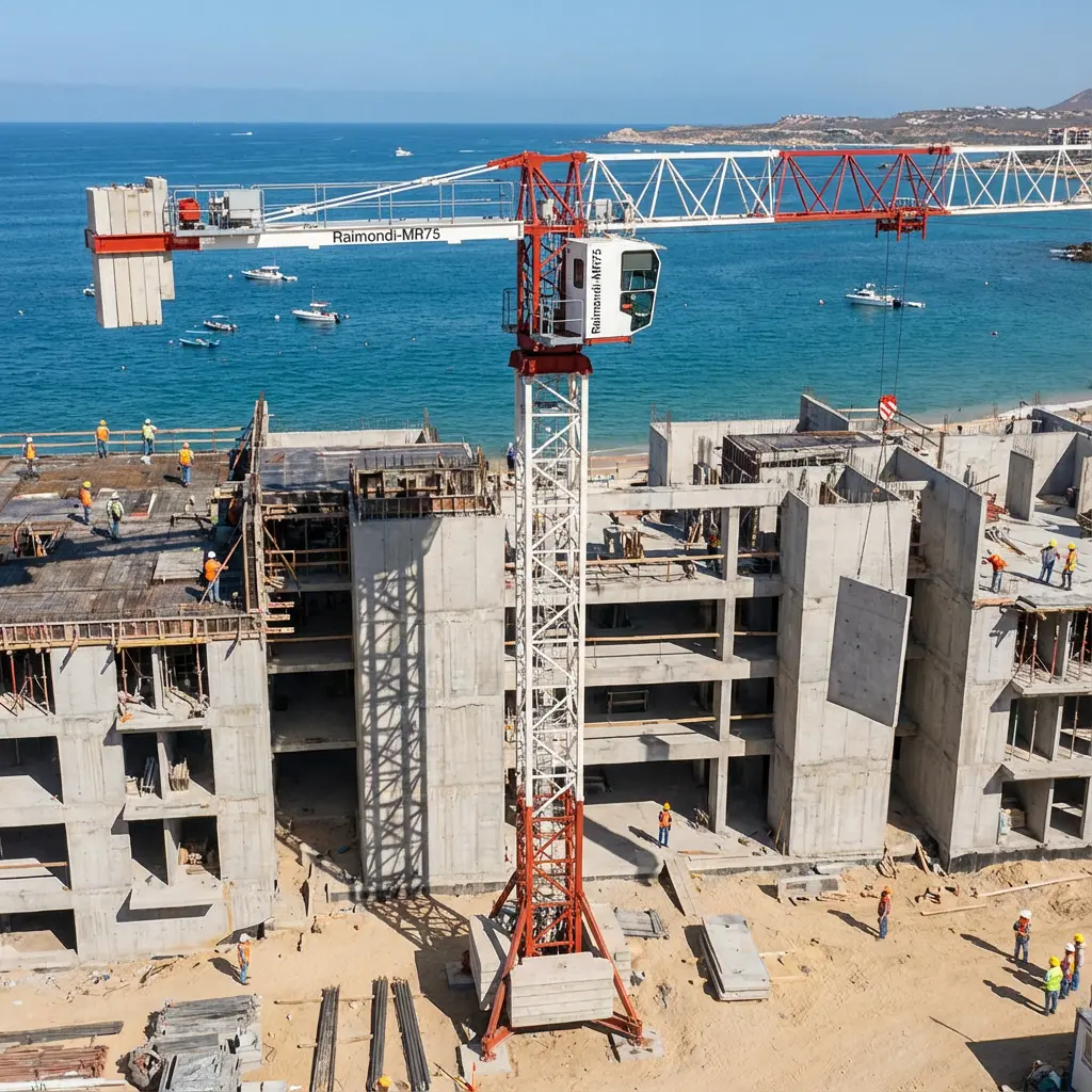 Башенный кран MR75-FEM