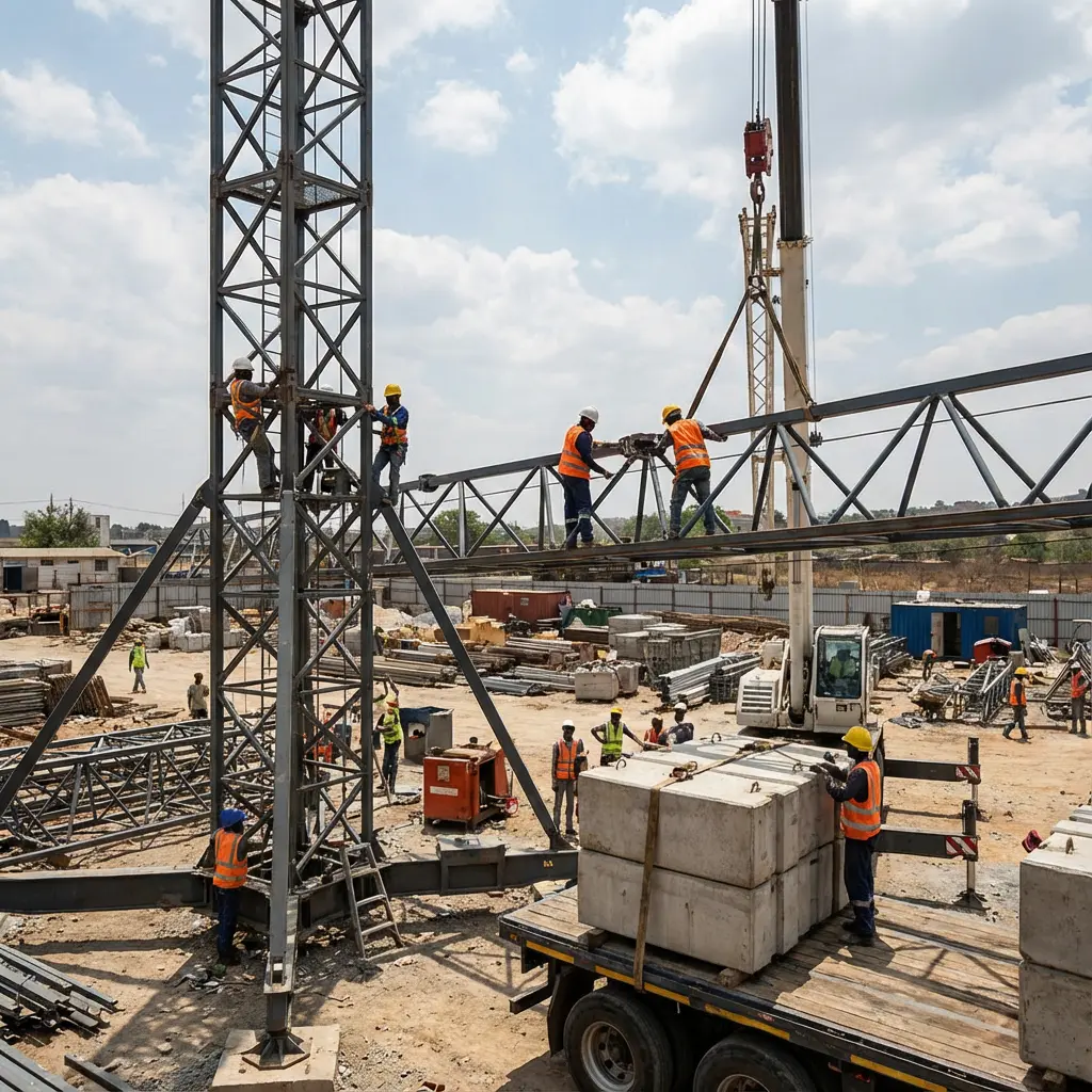 Монтаж и демонтаж кранов